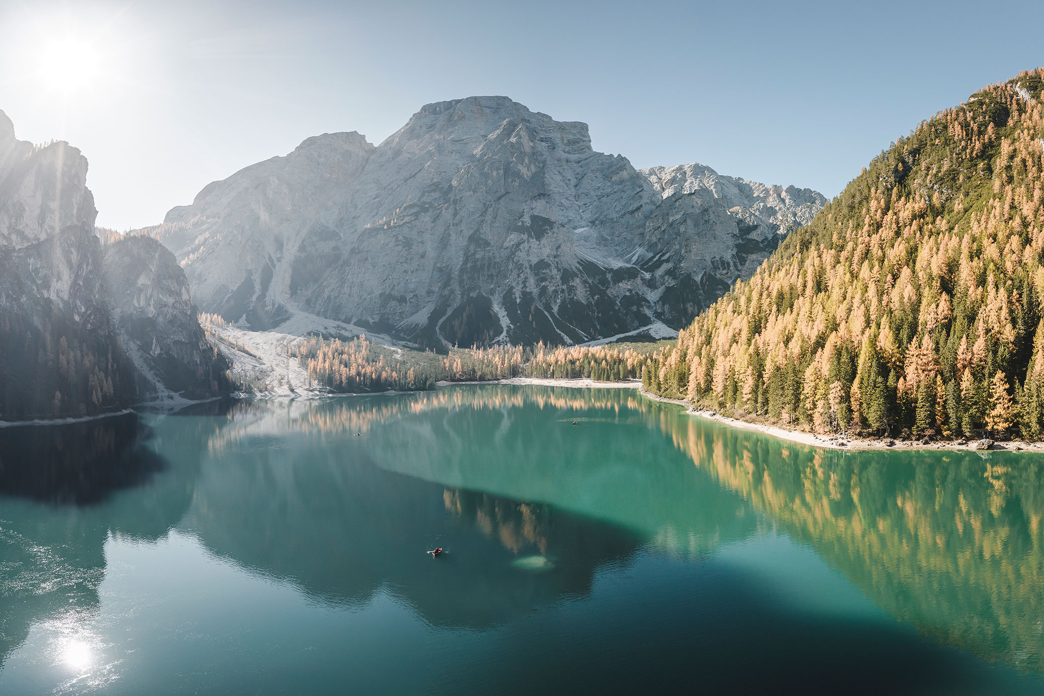 Pragser Wildsee fall