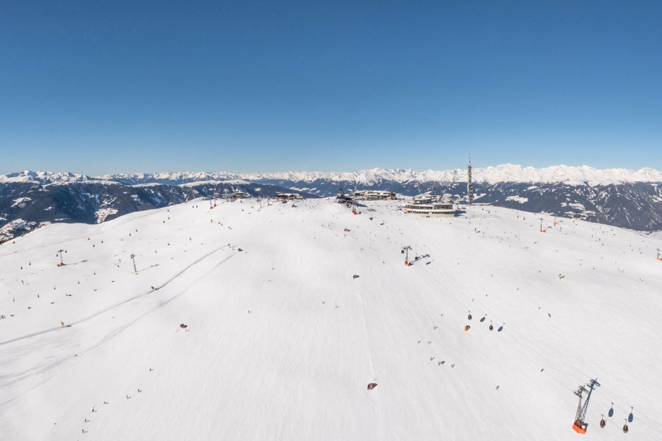 Skiing area Kronplatz